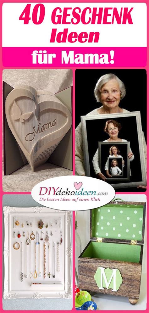 40 tolle Geschenkideen für Mama – selbstgemachte Geschenke für Mama | Selbstgemachte geschenke ...