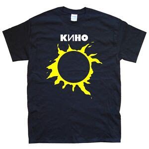KINO russian band T-SHIRT sizes S M L XL XXL colours Black, White | eBay