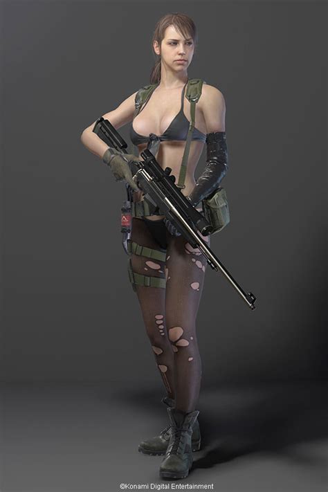 Quiet 3D character model released - Metal Gear Informer