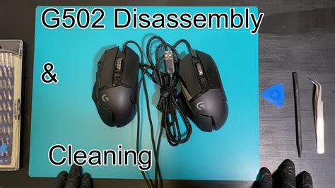 Logitech G502 Disassembly & cleaning - YouTube