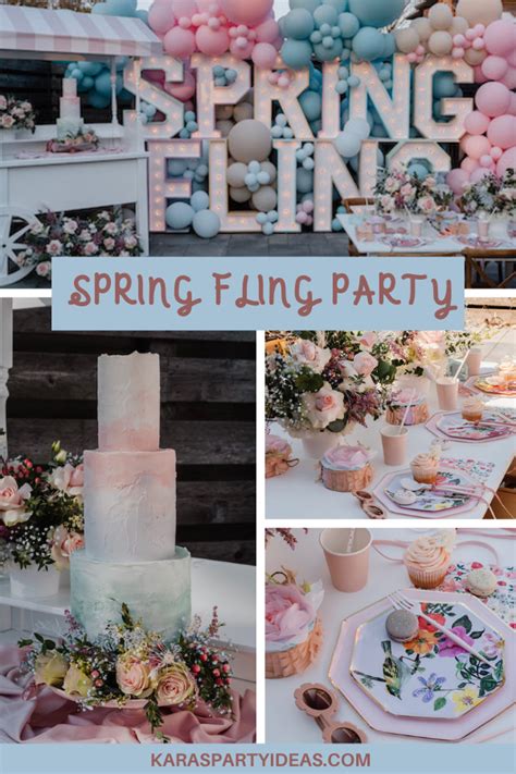 Kara's Party Ideas Spring Fling Party | Kara's Party Ideas