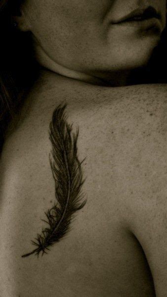 Feather Tattoo Good Placement | Feather tattoos, Tattoos, Inspirational tattoos