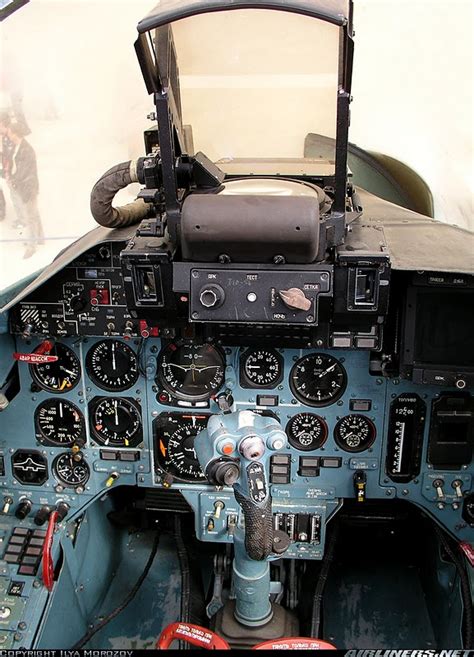 Jet Airlines: Sukhoi Su-33 Cockpit
