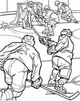 Ice Hockey Coloring Pages At GetColoringscom  Free Printable sketch template