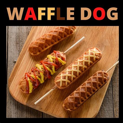 "Waffle Dog - Design 1" by JGVentures | Redbubble