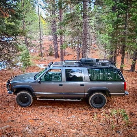 Not a van but here's my 99 Suburban 4x4 Overland Solar Camper Build ...