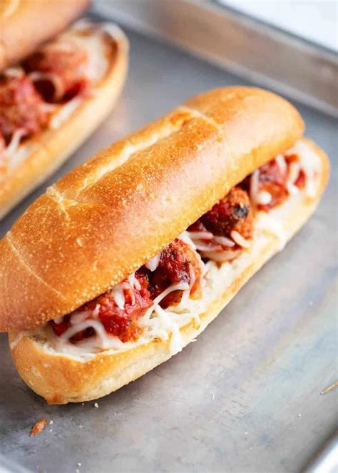 Easy Meatball Subs - AriaATR.com