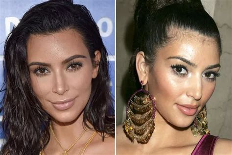 Kim Kardashian's most extreme plastic surgery and dramatic beauty transformations - Mirror Online