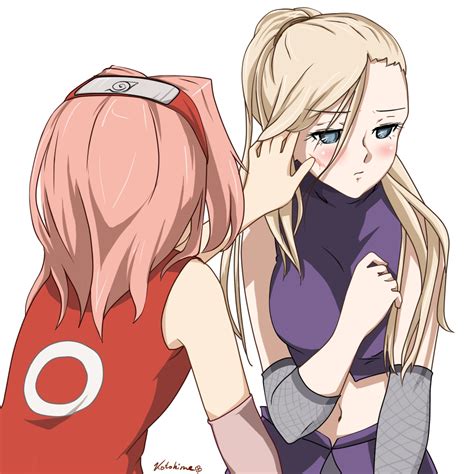 Sakura and Ino by KotohimeSan on DeviantArt