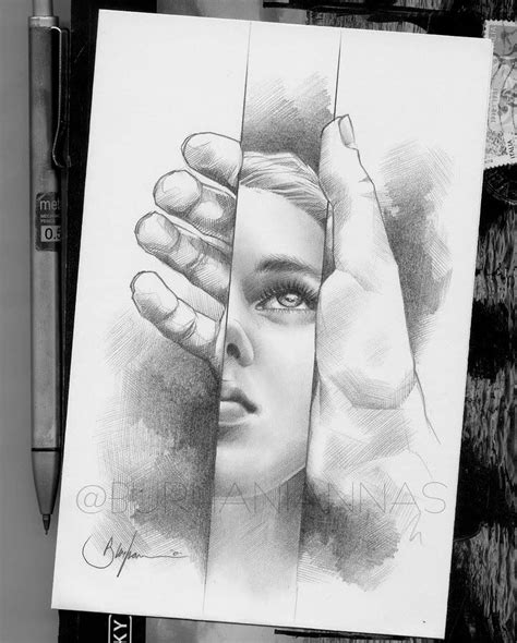 Pencil Drawings Depicting Emotions | Art drawings beautiful, Abstract pencil drawings, Dark art ...