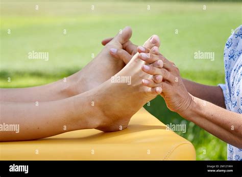 Womens gymnastics feet hi-res stock photography and images - Alamy
