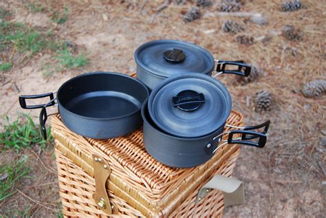 Camping cookware | The pots and pan we use when cooking. The… | Flickr