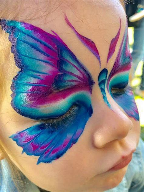 Natalee Davies butterfly | Face painting, Face painting designs, Kids face paint