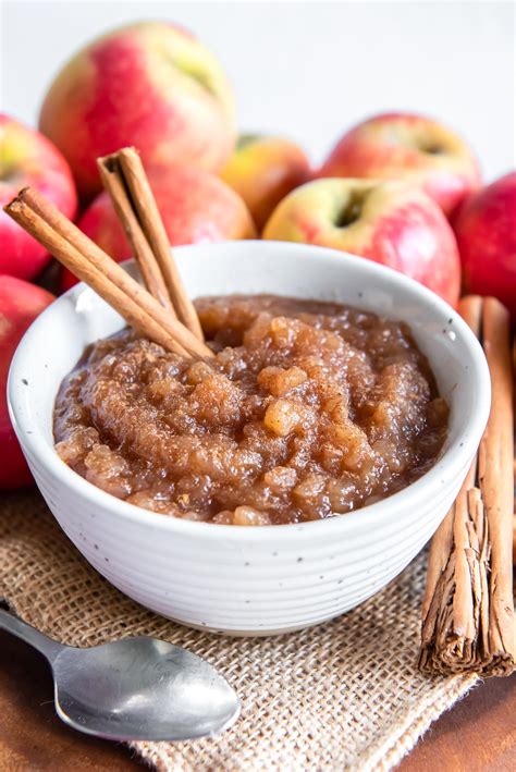 Easy Homemade Applesauce Recipe - Flavor the Moments