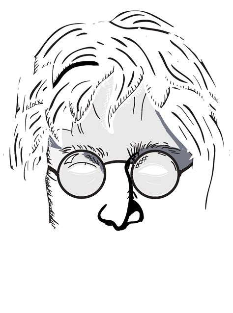 John Lennon Portrait By blambasa – PermaClipart