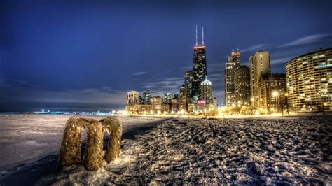 Chicago Winter Pictures for Wallpaper - WallpaperSafari