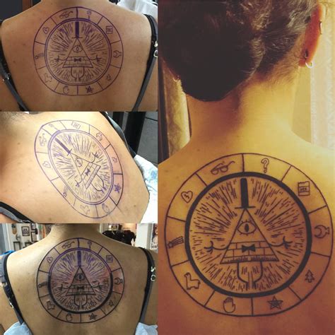 Bill Cipher Tattoo by VampyKoumori on DeviantArt