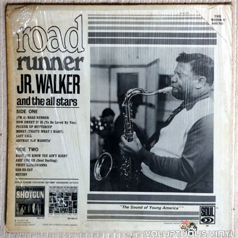 Junior Walker & The All Stars ‎– Road Runner (1966) STEREO Vinyl – Voluptuous Vinyl Records