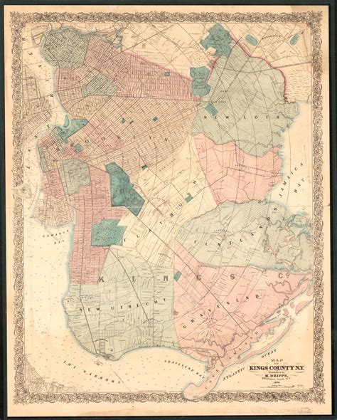 Map of the village of Jamaica, Queens County, N.Y. : showing every lot and building. - Verso ...