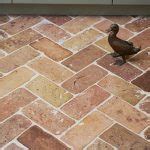 Ca’Pietra – Recycled Pavers Terracotta Brick – 12.5x25CM – The Cornwall Tile Company