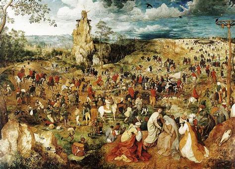 Pieter Bruegel the Elder the artist who painted peasant life.