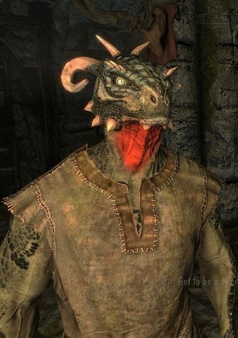 My beautiful argonian... Only took like an hour to perfect.... : skyrim