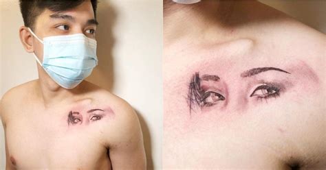 Here's a closer look at the new tattoo of Kiray Celis' boyfriend ...