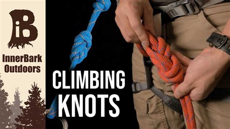 The 8 Climbing Knots You NEED TO KNOW - YouTube