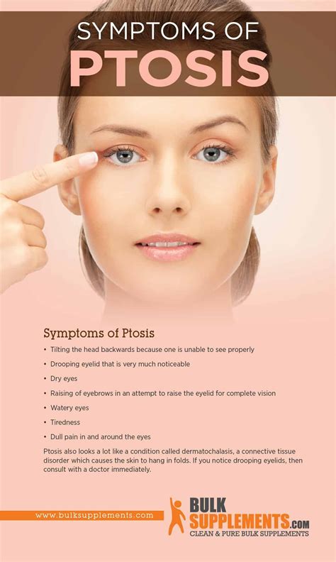 Ptosis Symptoms in 2023 | Basic anatomy and physiology, Droopy eyelids, Preventative health