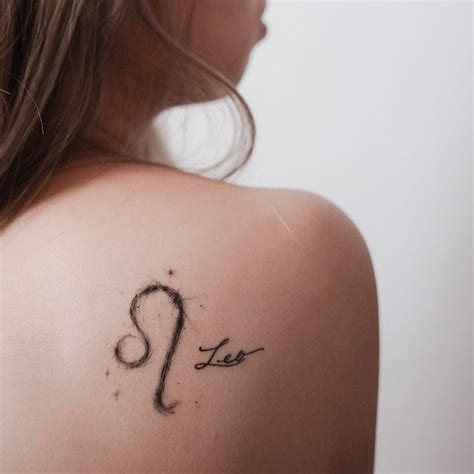 Leo Sternzeichen Tattoo Löwe Horoskop Tattoos Mini Löwe - Etsy.de