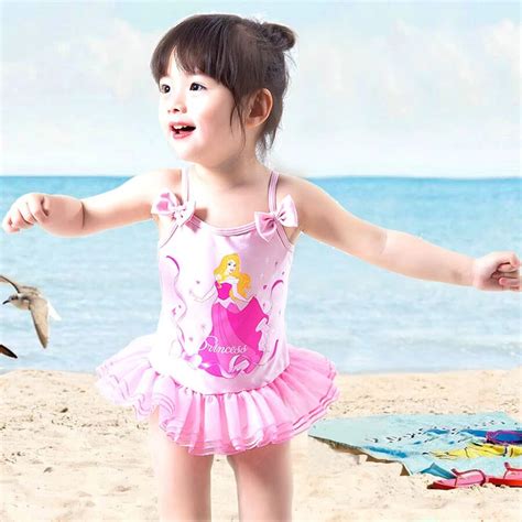 Aliexpress.com : Buy Cartoon Girl Toddler Kids Swimming Costumes Baby Girls Tankini Bikini ...