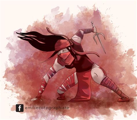 Elektra fanart marvel