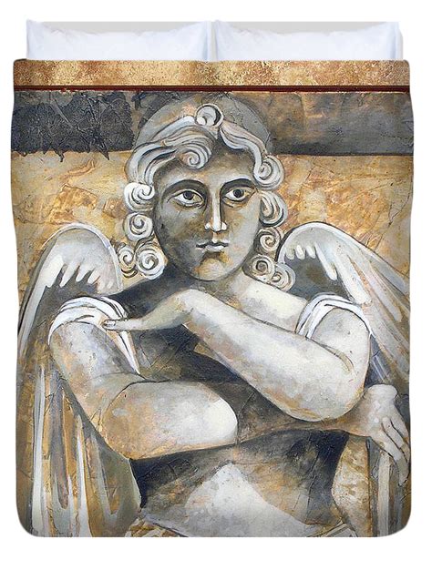 Guardian Angel Duvet - San Miguel Icons-Icon painter