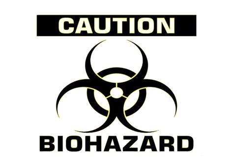 Biohazard Sign, Risk, Safety, Protection, Contamination PNG