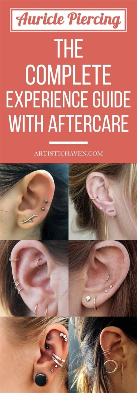 Auricle Piercing - The Complete Experience Guide With Aftercare