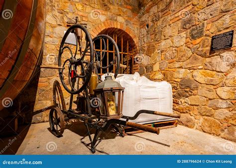 Interior View of the Castello Di Amorosa Winery Editorial Stock Image ...