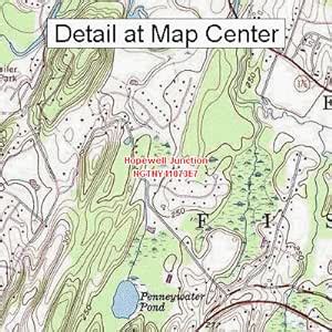 Amazon.com : USGS Topographic Quadrangle Map - Hopewell Junction, New ...