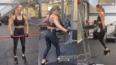 Elsa Pataky - 🔥Workout 🔥 What a Transformation at #centrfit 🤗 - YouTube