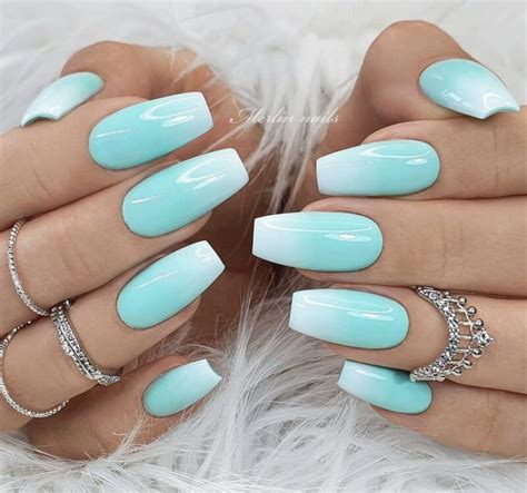 38+ Turquoise & Teal Nails For A Refreshing Manicure