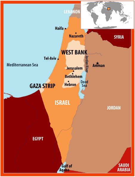 Israel Palestine In World Map - Goldia Gabriellia