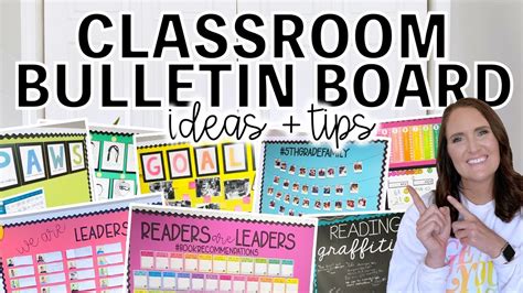 Classroom Bulletin Board Ideas and Tips! - YouTube