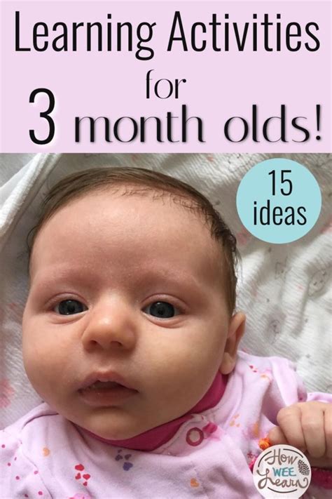 The ultimate activity list for 3 month old babies – Artofit