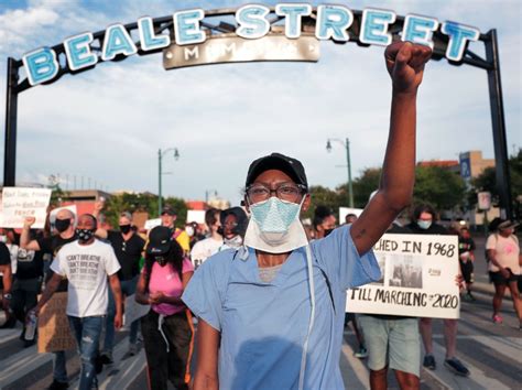 Protesters rally at I Am A Man Plaza in Downtown Memphis. - Memphis Local, Sports, Business ...