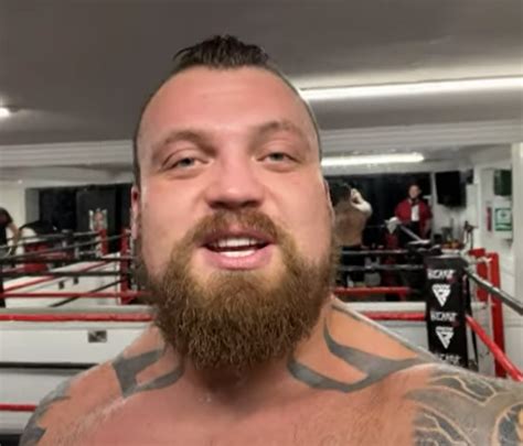 Former Worlds Strongest Man Eddie Hall almost unrecognisable as he follows UFC legend, Conor ...