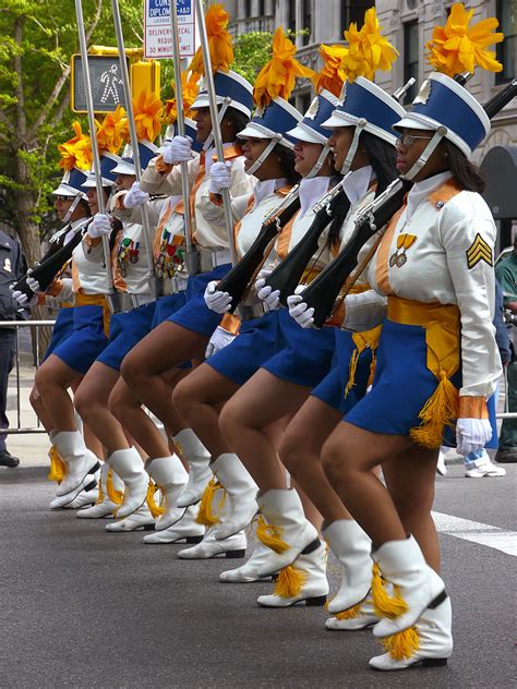 Mother Cabrini High School All-Girl Marching Band - a photo on Flickriver