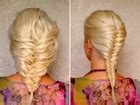French fishtail braid for short medium and long hair tutorial Layered ...