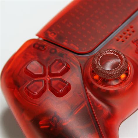 Clear Red PlayStation 5 (PS5) DualSense™ Controller | Killscreen