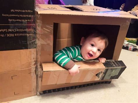 How to Build a Fun Cardboard Box Fort - Hands On As We Grow®