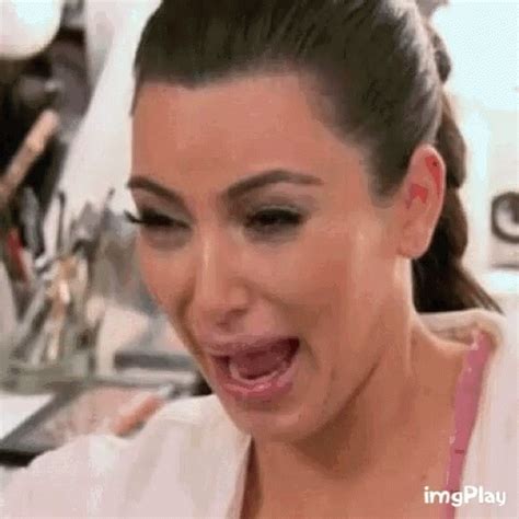 Ugly Cry Kim Kardashian Photo Collage GIF | GIFDB.com