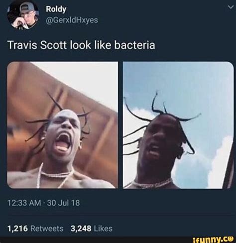 Travis Scott look like bacteria - iFunny :) | Funny relatable memes, Funny pictures, Funny memes